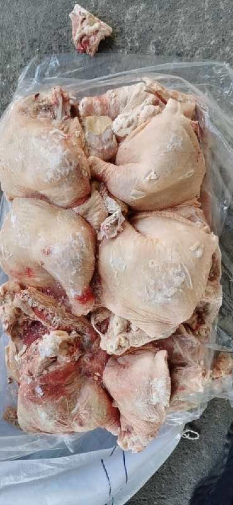 国产二级鸡边腿B级瘀血露骨