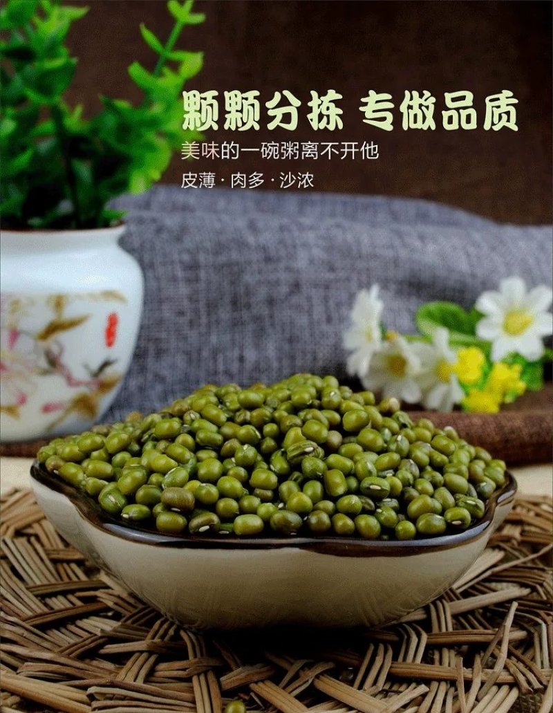 东北特产～绿小豆～质量好口感好！