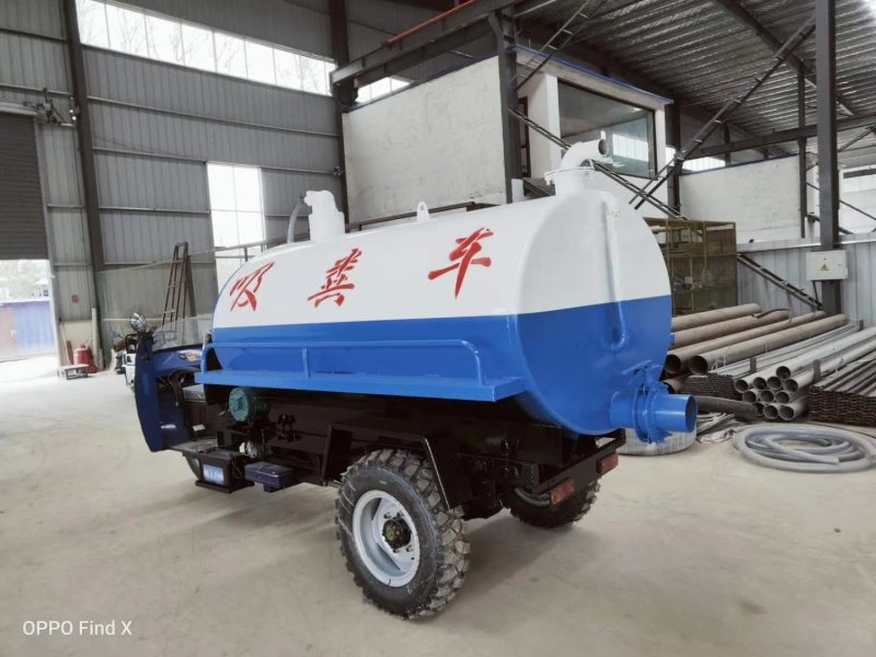 小型三轮吸粪车2立方抽粪车厂家