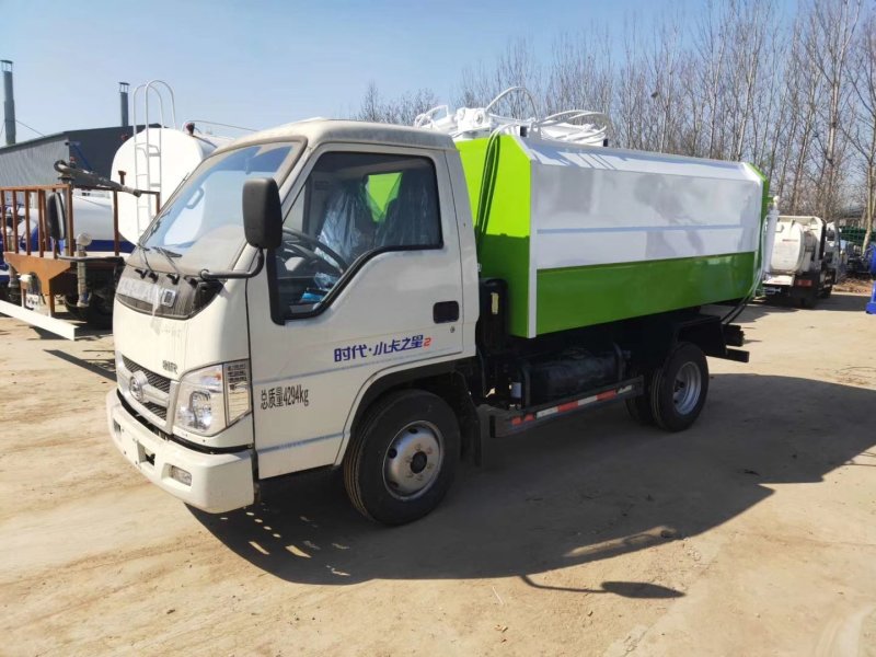 电动挂桶垃圾车小型垃圾清运车