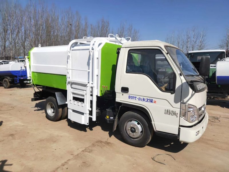 电动挂桶垃圾车小型垃圾清运车
