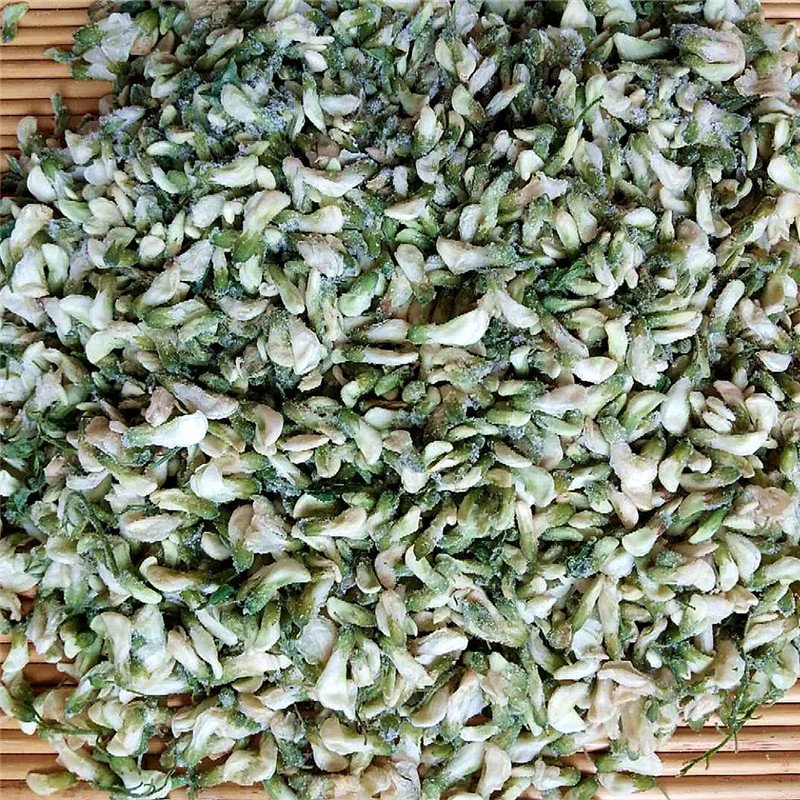 速冻槐花鲜槐花槐花采摘冷冻花骨朵好吃甘甜味美好吃