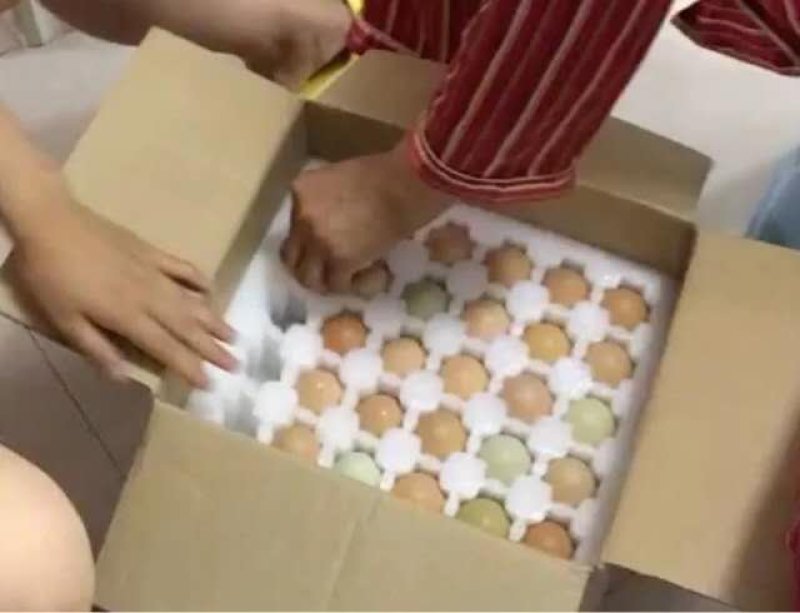 鸡蛋箱珍珠棉蛋托快递纸箱加厚纸箱订制包装