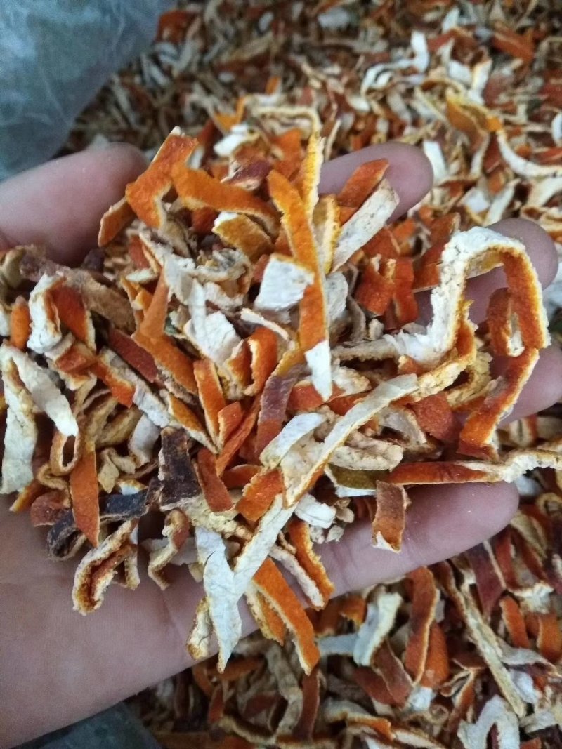 陈皮，陈皮丝，陈皮块，颜色漂亮，干度足够，大量现货供应！