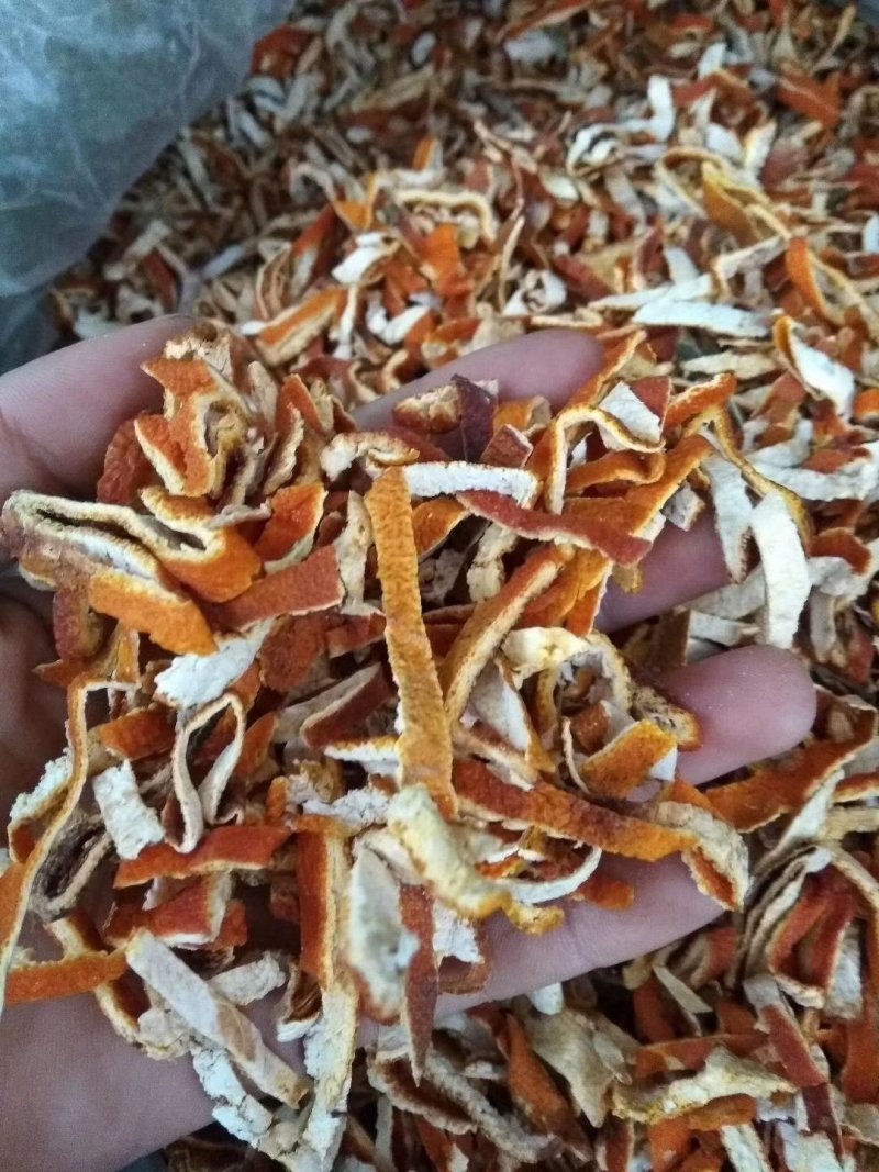 陈皮，陈皮丝，陈皮块，颜色漂亮，干度足够，大量现货供应！
