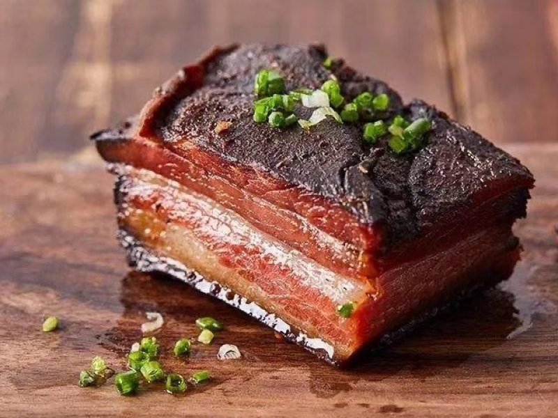 烟熏五花肉腊肉(还有红五花。风干五花。可打真空