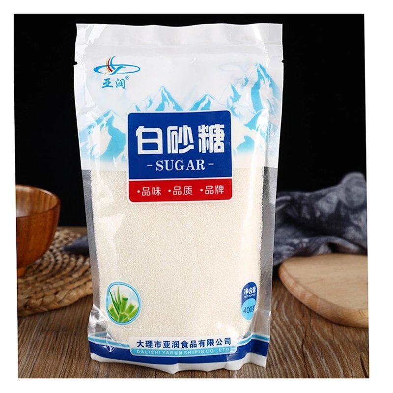 400g自立白砂糖袋装甘蔗熬制白砂糖细砂糖食用烘焙白糖