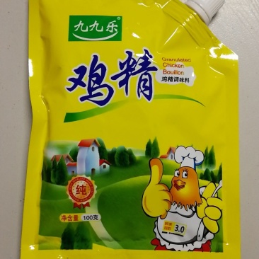 厂家直销九九乐国标鸡精100g*80袋全国招商