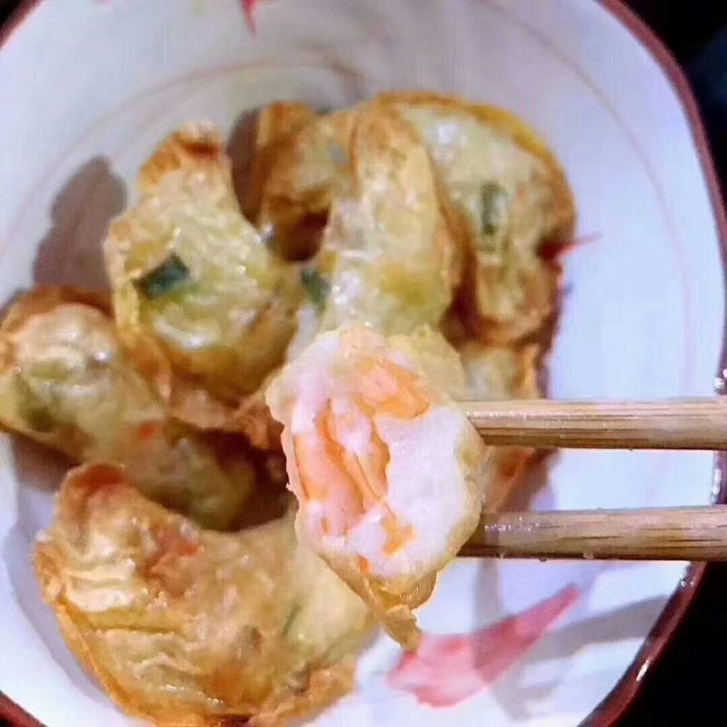 【手工制作】腐皮虾饺鲜香可下汤可炸可煎