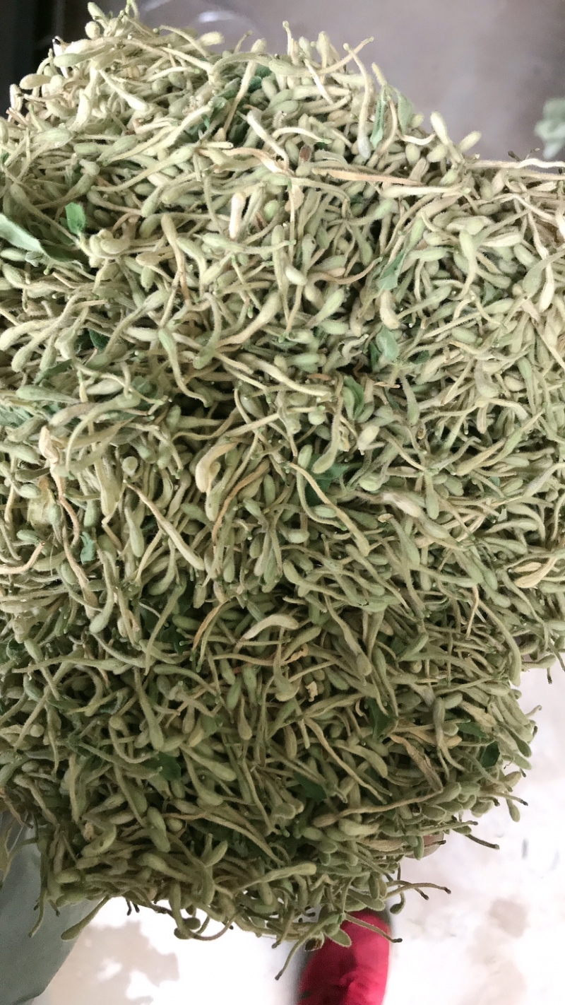 金银花。颜色好。无杂质