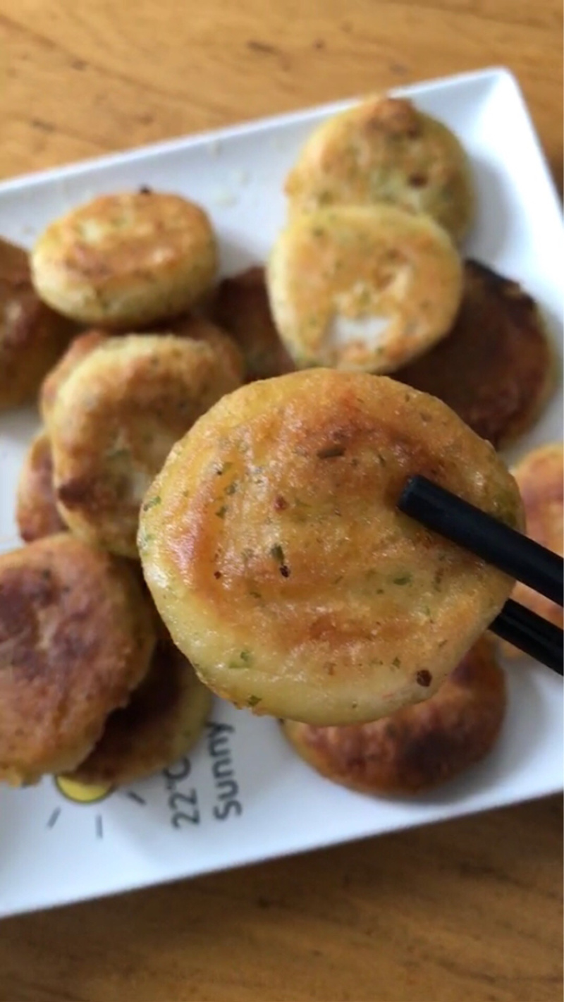 海苔虾仁（鱼香虾饼）纯鳕鱼肉虾仁