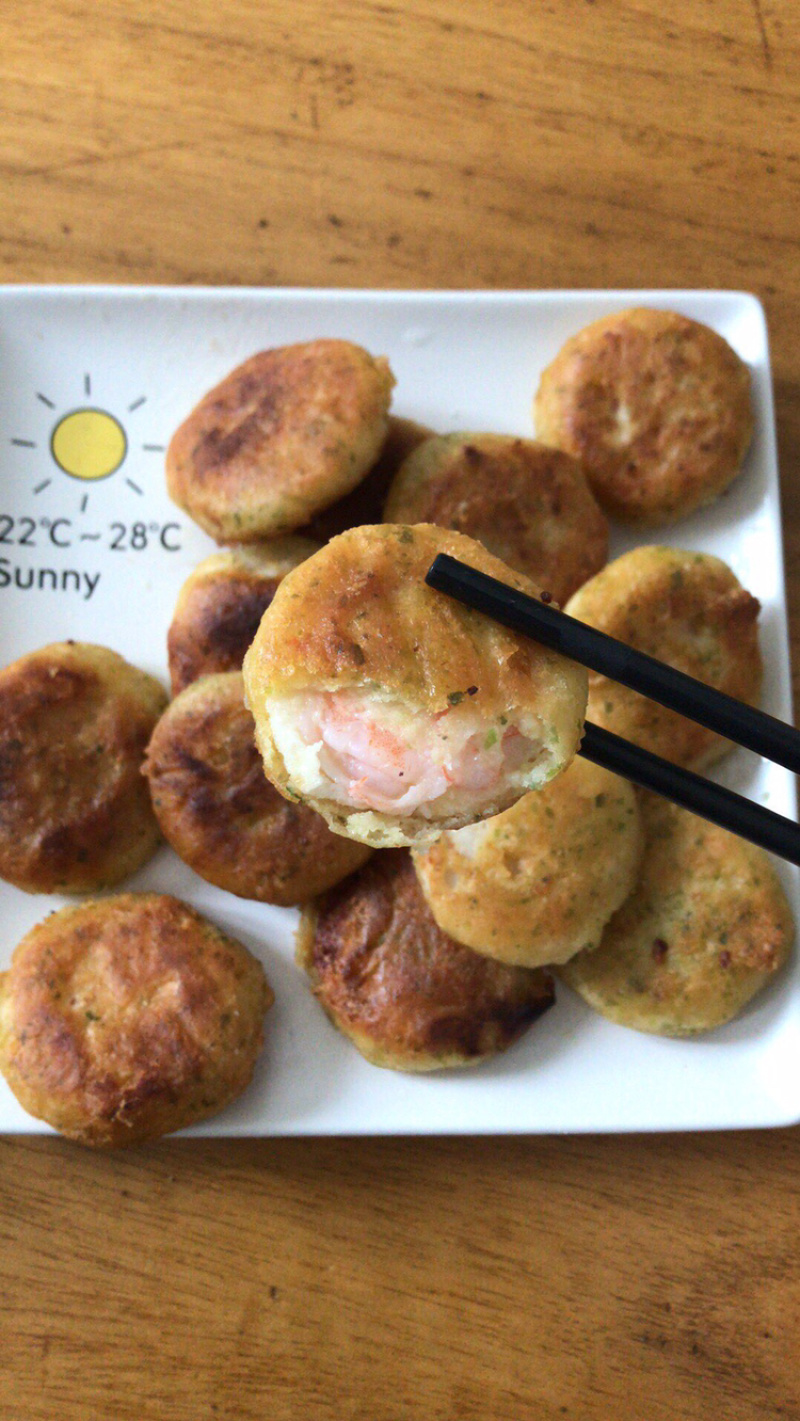 海苔虾仁（鱼香虾饼）纯鳕鱼肉虾仁