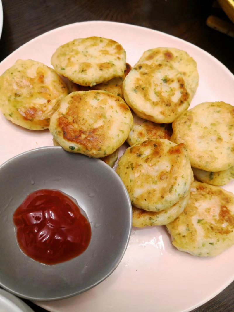 海苔虾仁（鱼香虾饼）纯鳕鱼肉虾仁