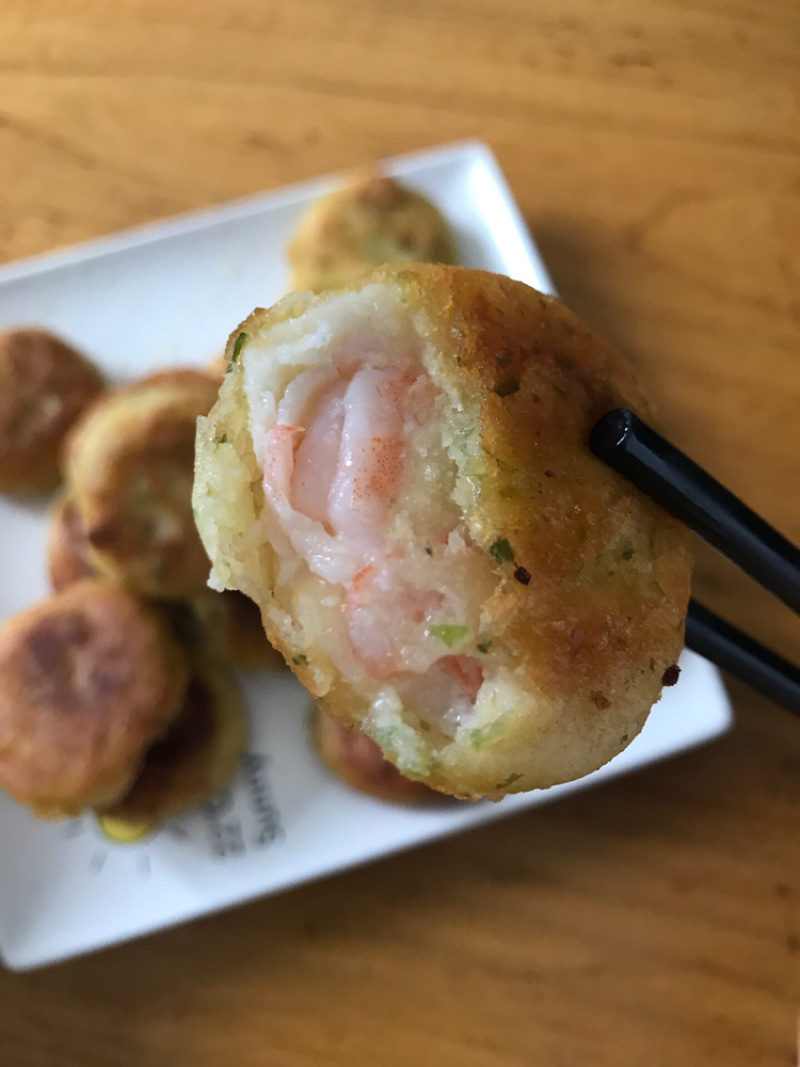 海苔虾仁（鱼香虾饼）纯鳕鱼肉虾仁
