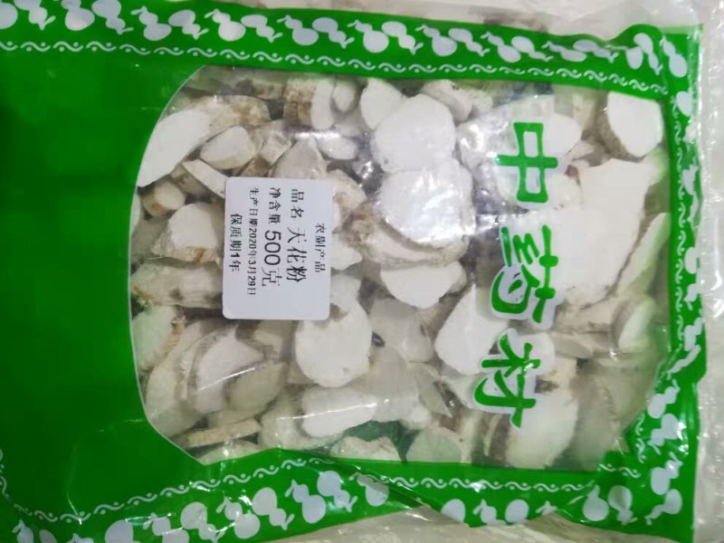 中药材新货生天花粉5栝蒌根