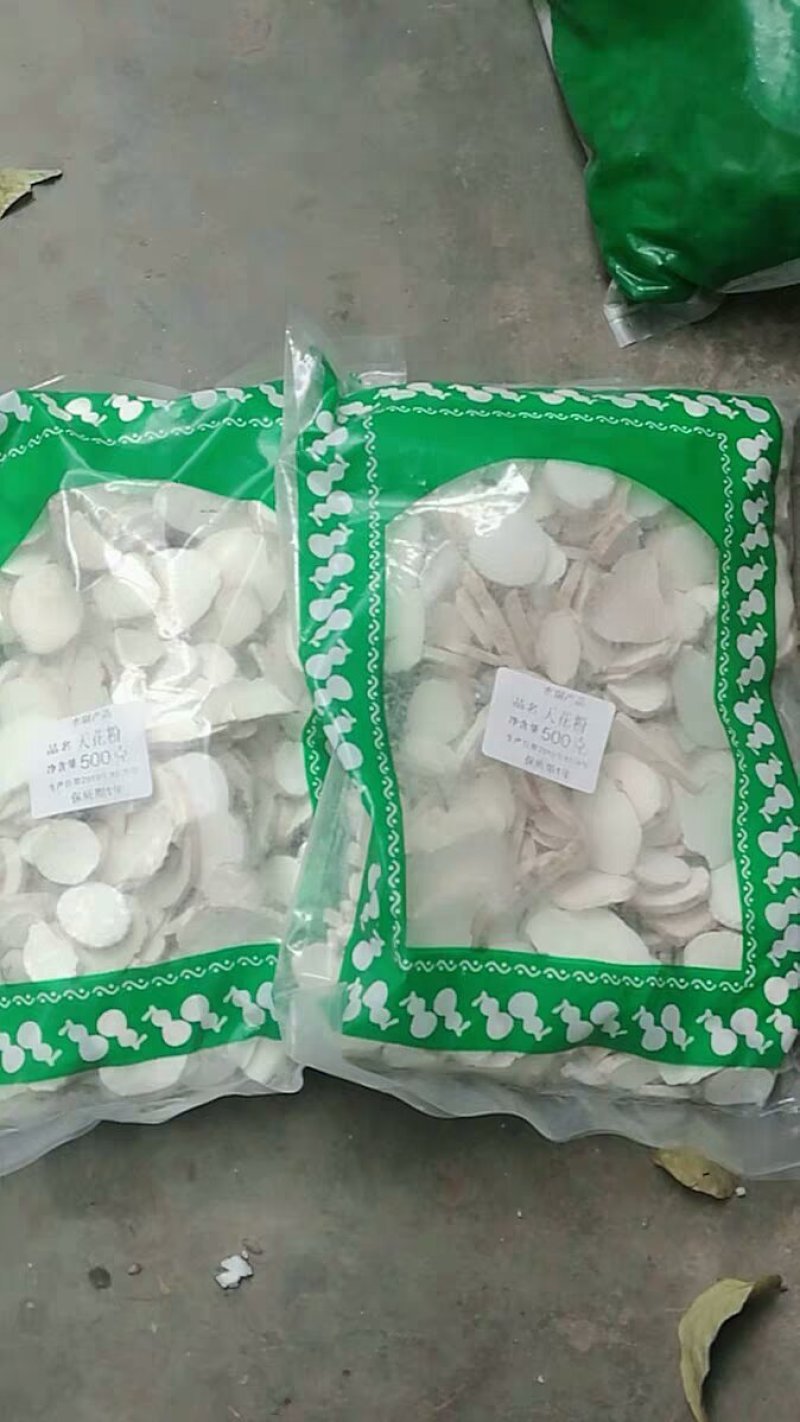 中药材新货生天花粉5栝蒌根