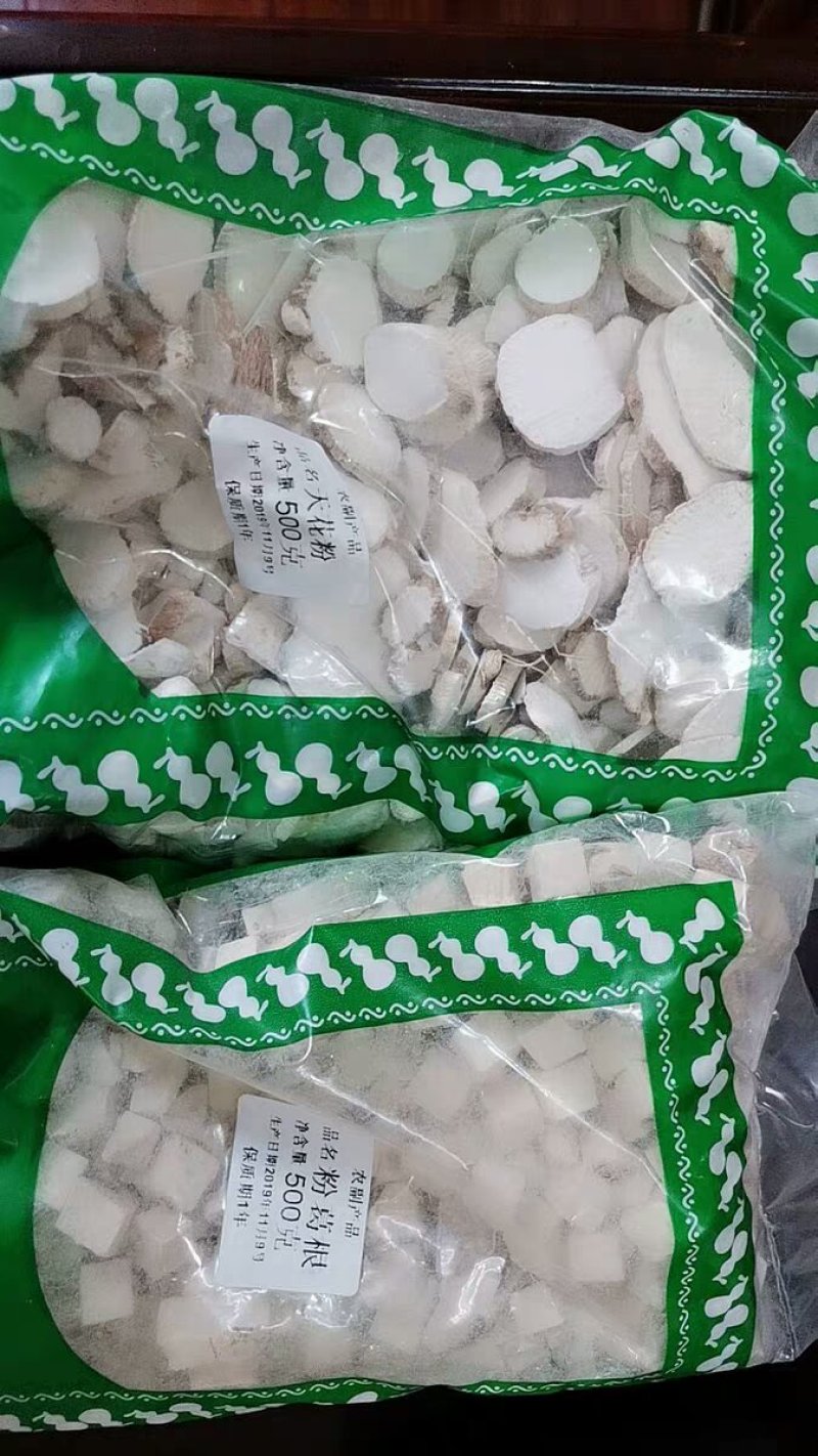 中药材新货生天花粉5栝蒌根