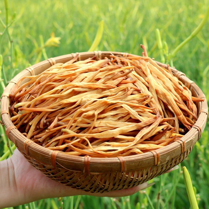【精品无硫】陕西大荔黄花菜干货无硫散装自然晾干农家金针菜