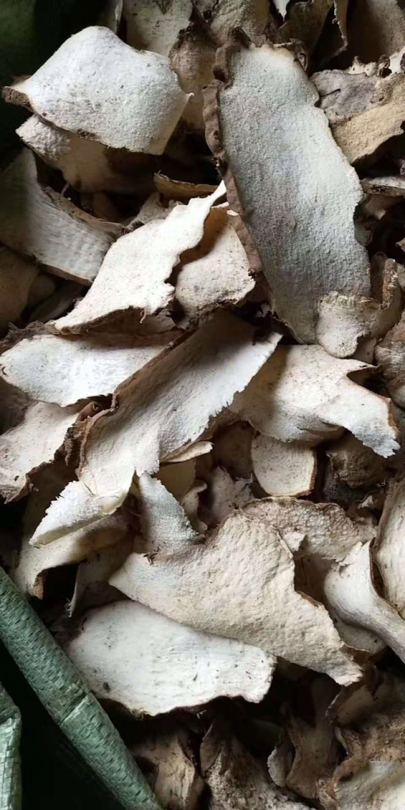 无硫萆薢片，无硫色白无碎沫含量足，质量达药典标准