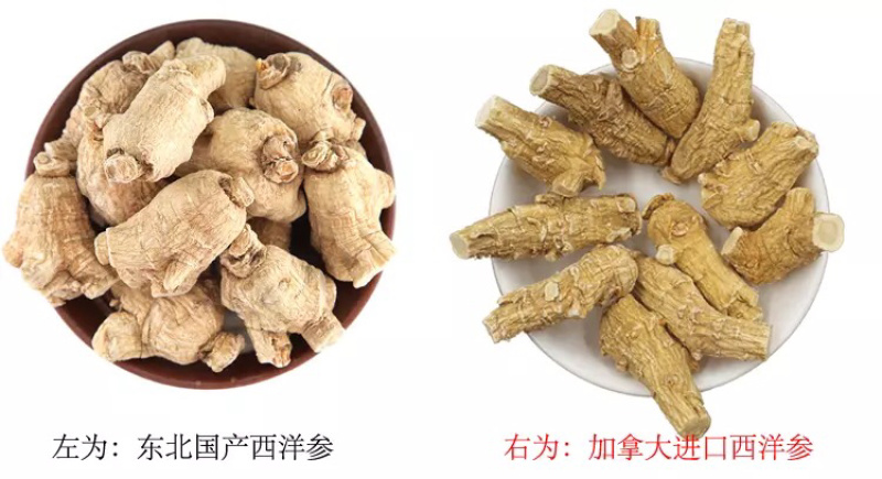 西洋参加拿大花旗参500g装西洋参片西洋参粉批发