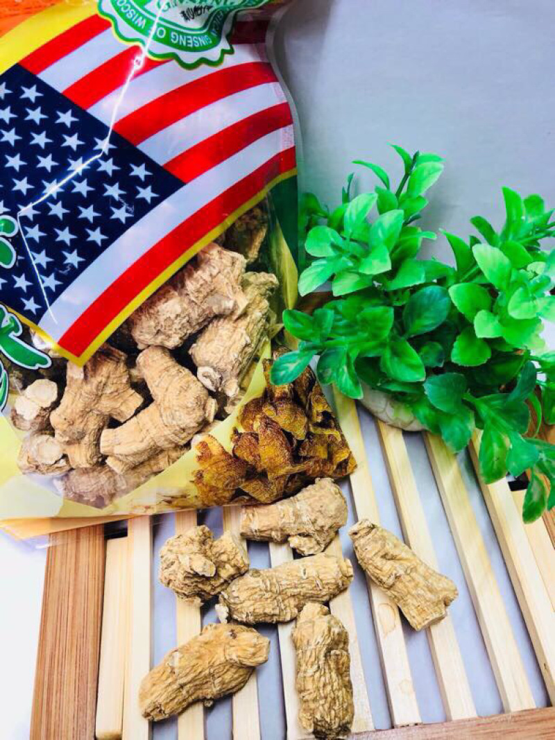 西洋参加拿大花旗参500g装西洋参片西洋参粉批发