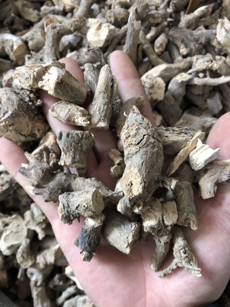 中药材今年新货枸杞根切断的条子规格齐漂亮