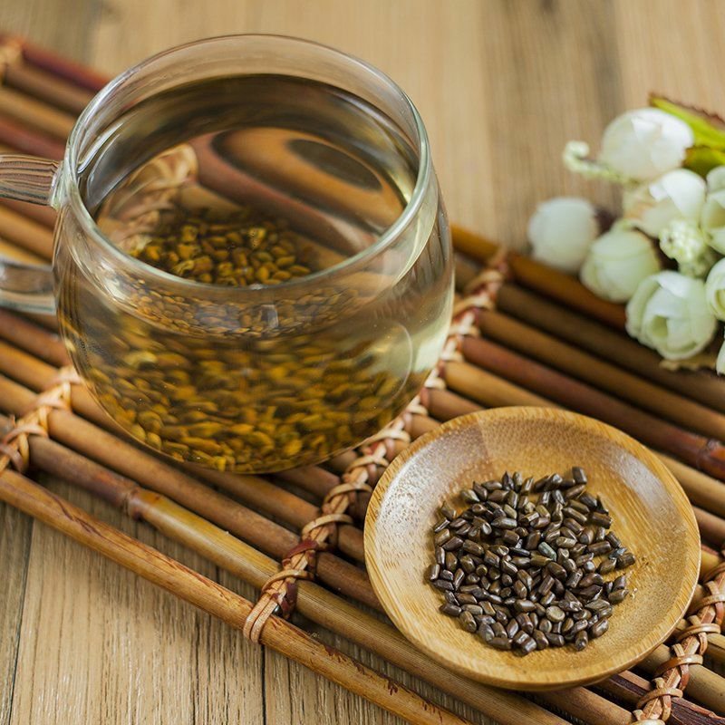 决明子茶1000g100g决明子罐装正品宁夏炒熟草决明