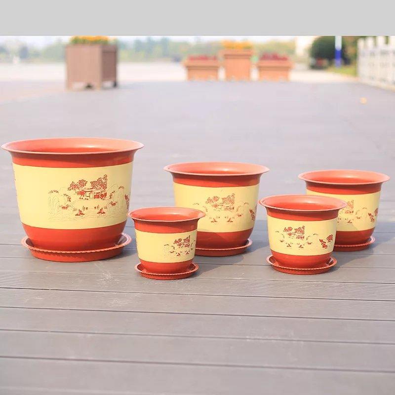 新款防陶瓷花盆，厂家直销价格优惠环保树脂欢迎选购