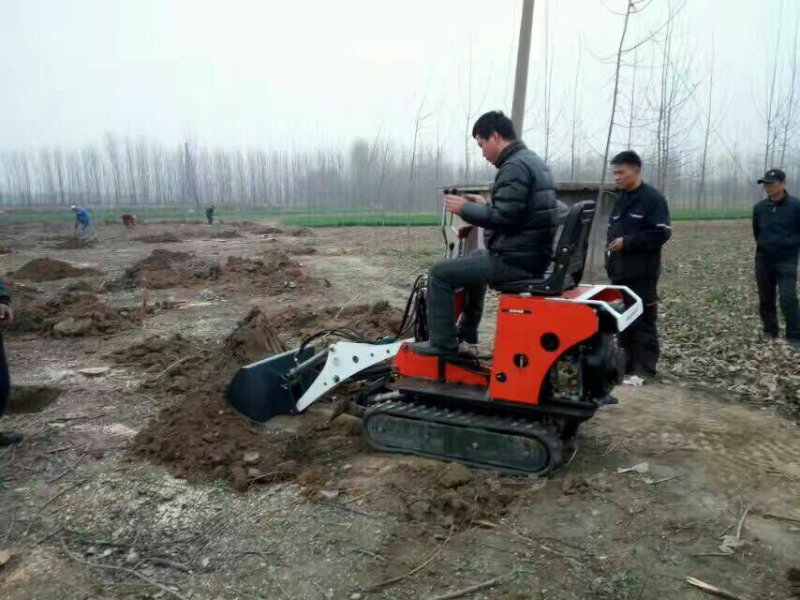 08型小挖掘机果园农用挖掘机可视频看货