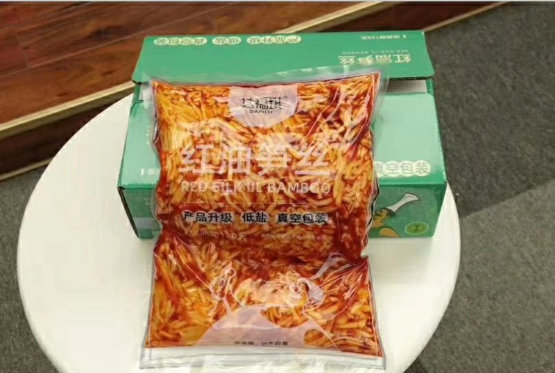 可视频看货达福琪酱菜散装袋装厂家直供咸菜批发红油笋丝