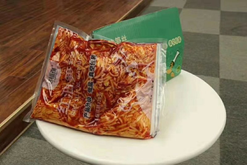 可视频看货达福琪酱菜散装袋装厂家直供咸菜批发红油笋丝