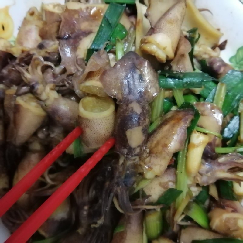 新鲜海兔子熟冻笔管鱿鱼膏鱿籽烧烤爆炒水产