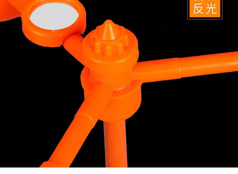 多功能风力驱鸟器多面镜片风轮赶鸟器池塘家用户外专