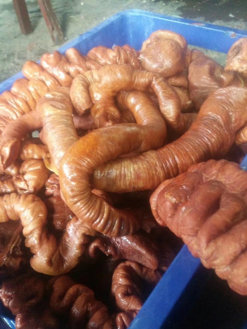 驴肉板肠，定州屠宰场大量批发，颜色好，免洗板肠，熟板肠