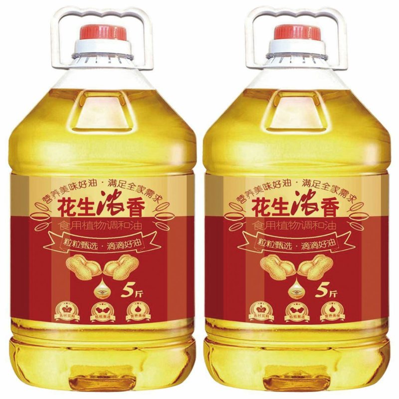 花生浓香油非转基因食用油调和油全国包邮