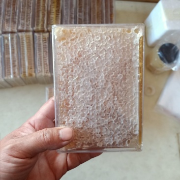 一斤装蜂巢蜜500克荆条蜂巢蜜