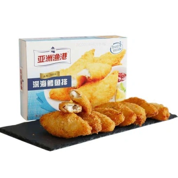 深海鳕鱼排鳕鱼排新鲜鳕鱼排油炸食品酒店调理品无需解冻