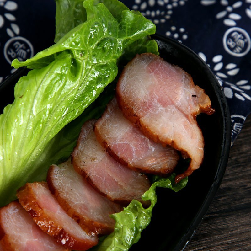 湖南腊肉5斤装烟薰五花腊肉槽头肉前腿条肉瘦肉条腊味湘