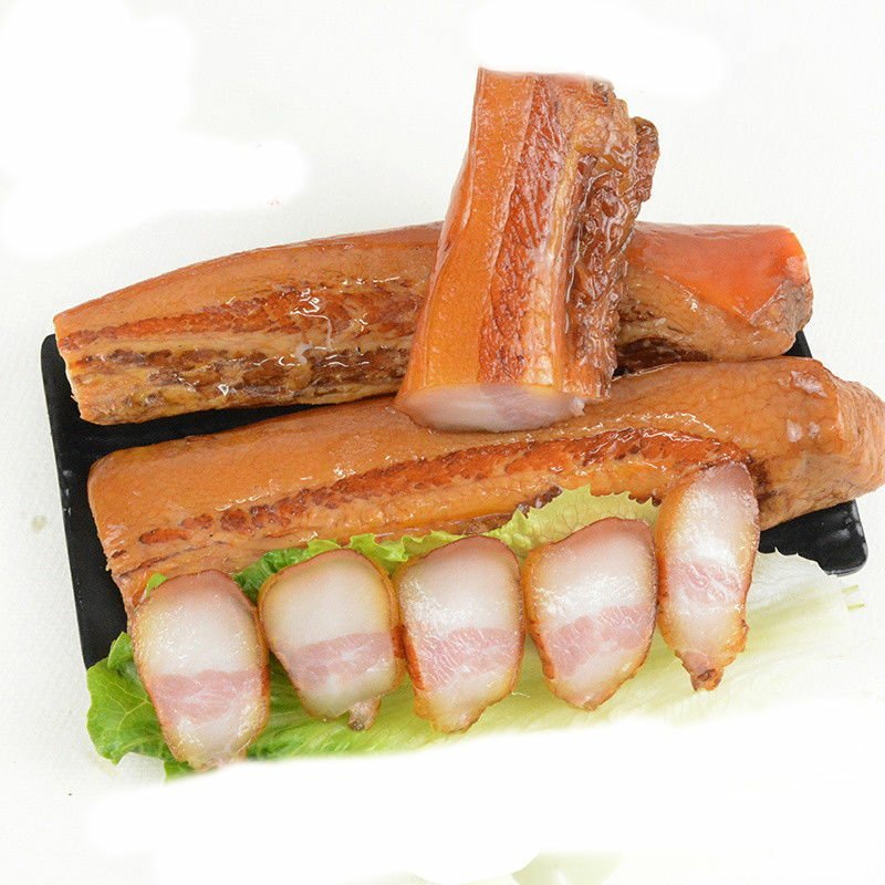 湖南腊肉5斤装烟薰五花腊肉槽头肉前腿条肉瘦肉条腊味湘