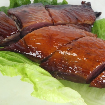 湖南湘菜特色食材柴火烟薰腊鸭腿1斤湖南腊肉咸鸭腿非