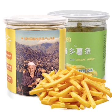 甘肃东乡土豆薯条非膨化
