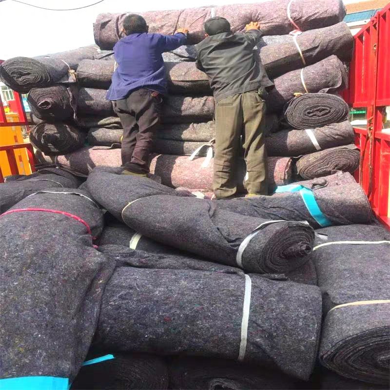 土工布毛毡工程无纺布混凝土公路养护毯包装毯加厚大棚保温防