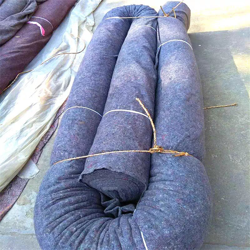 土工布毛毡工程无纺布混凝土公路养护毯包装毯加厚大棚保温防