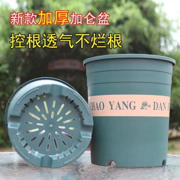 新品树脂塑料加仑花盆绿萝玫瑰花多肉大口径特价包邮加厚加仑