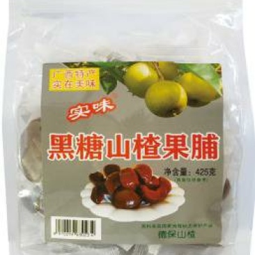 德保黑糖山楂果脯口感酸甜美味更好吃