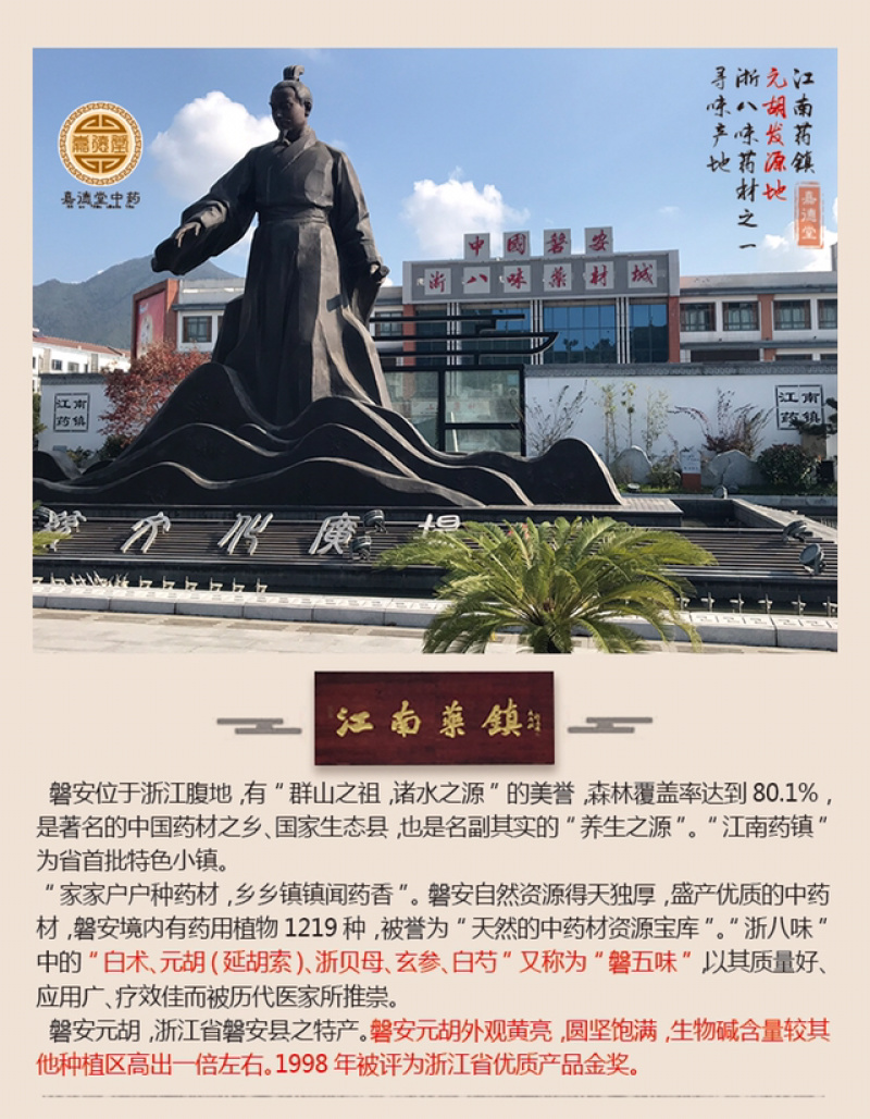 元胡延胡索出售浙江产元胡