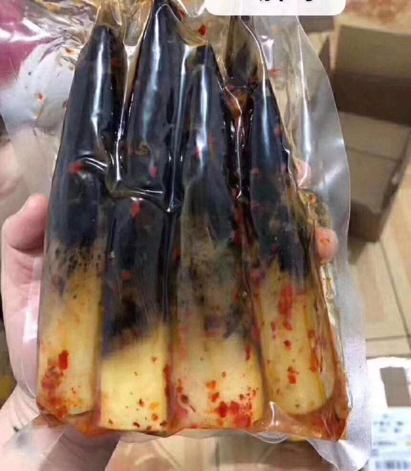 手剥笋