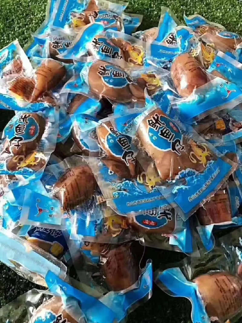 成旺真籽鱿鱼仔真空即食海鲜开袋即食碳烤鱿鱼仔