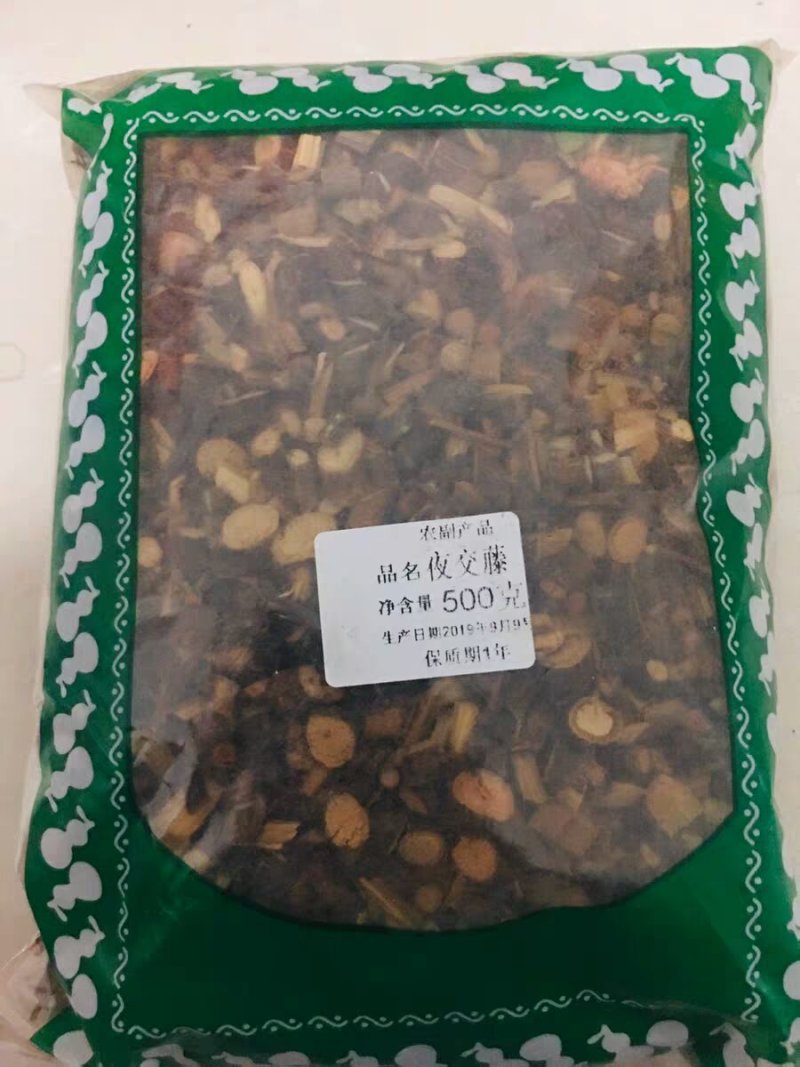 中药材无硫货何首乌藤干夜交藤
