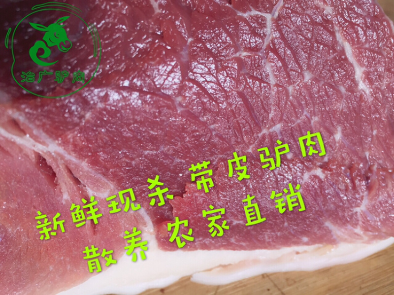 新鲜驴肉生驴肉新鲜现杀不带皮驴肉带皮驴肉驴腱子现杀驴